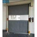 Anti-static fast rolling shutter door